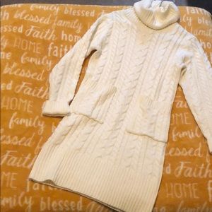 Fashion Nova White Sweater Dress